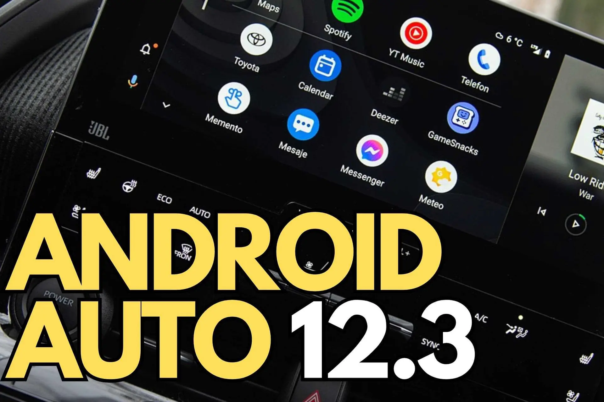 android auto 123 ftr