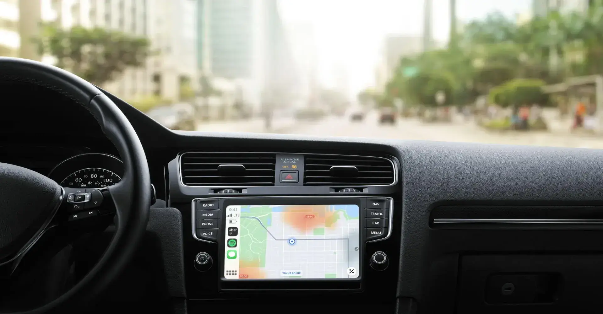 carplay uber