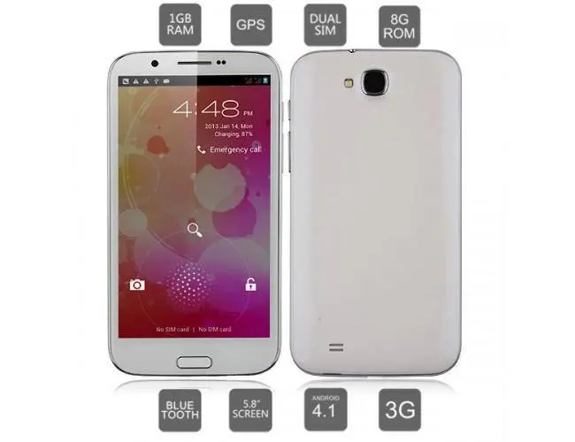 cubot a6589 mt6589 phablet