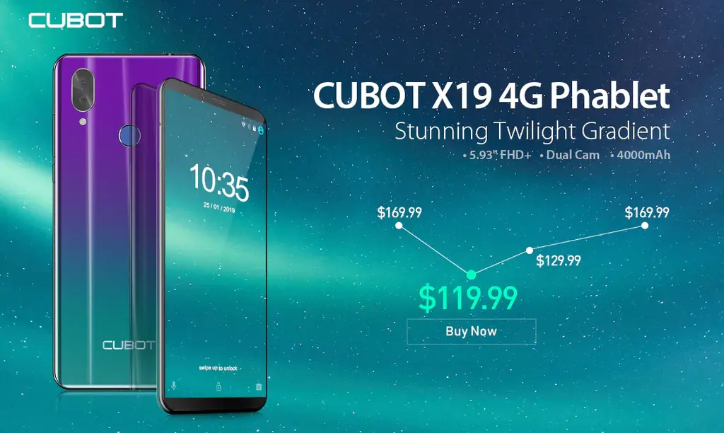 cubot x19 119