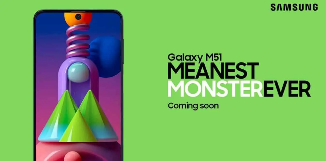 galaxy m51 battery