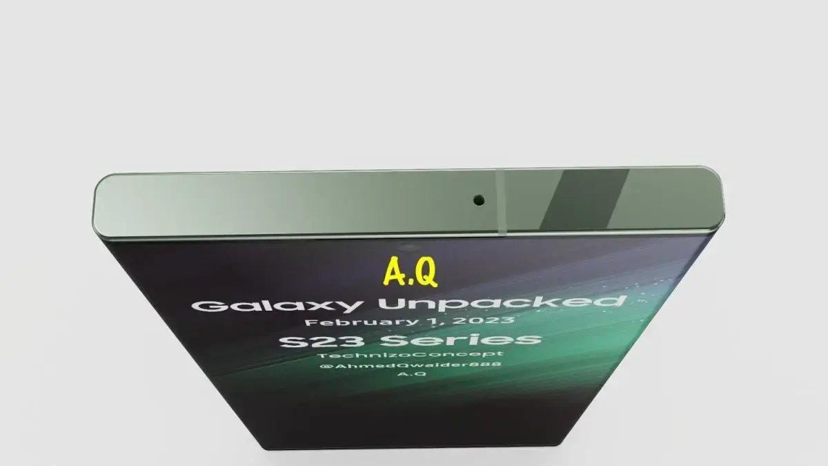 galaxy s23 ultra flat screen 2