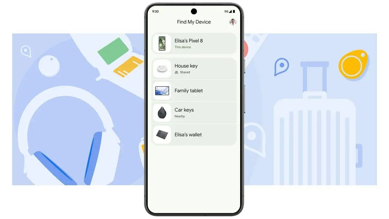 google find my device network how to