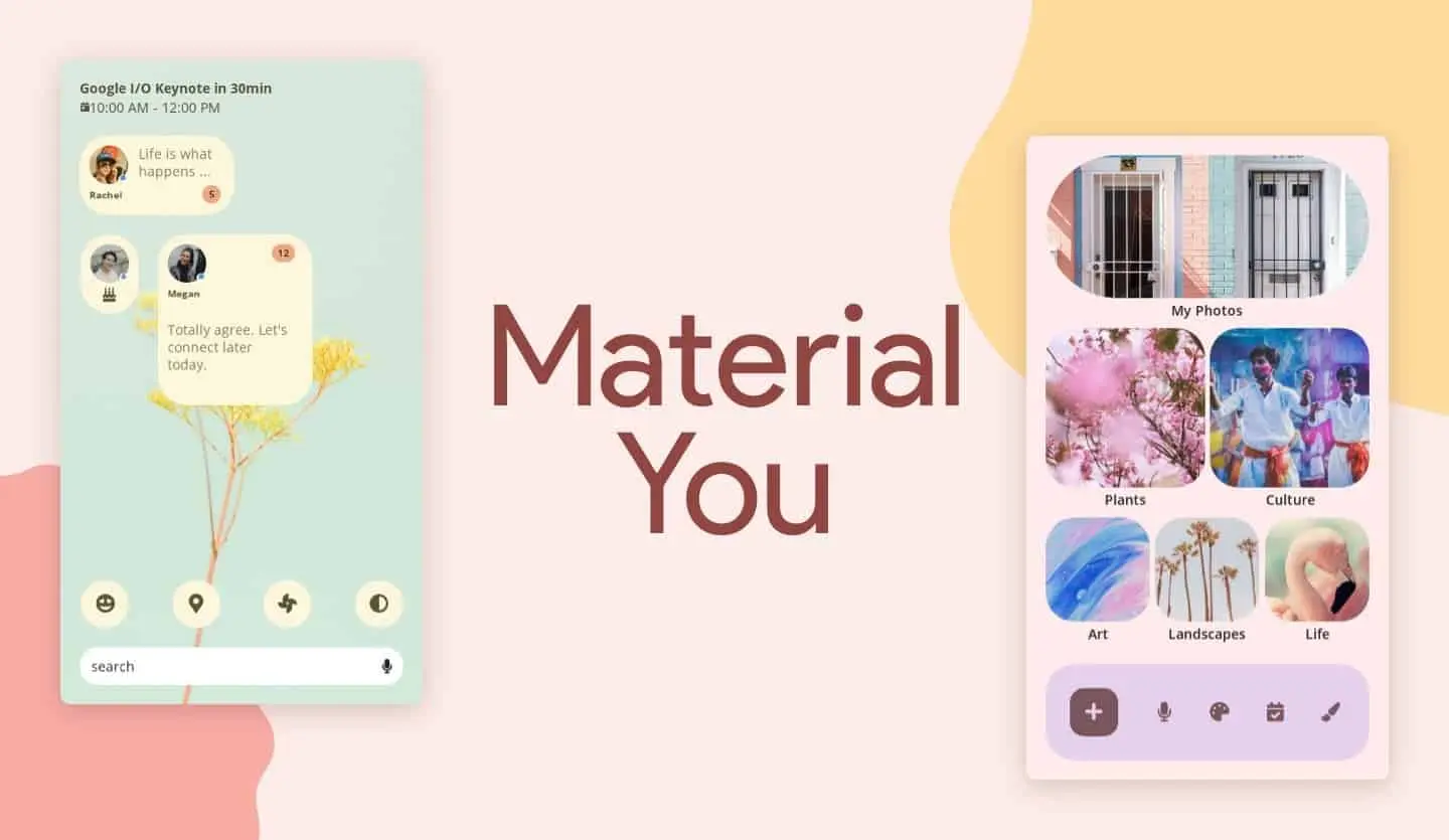 google material you cover