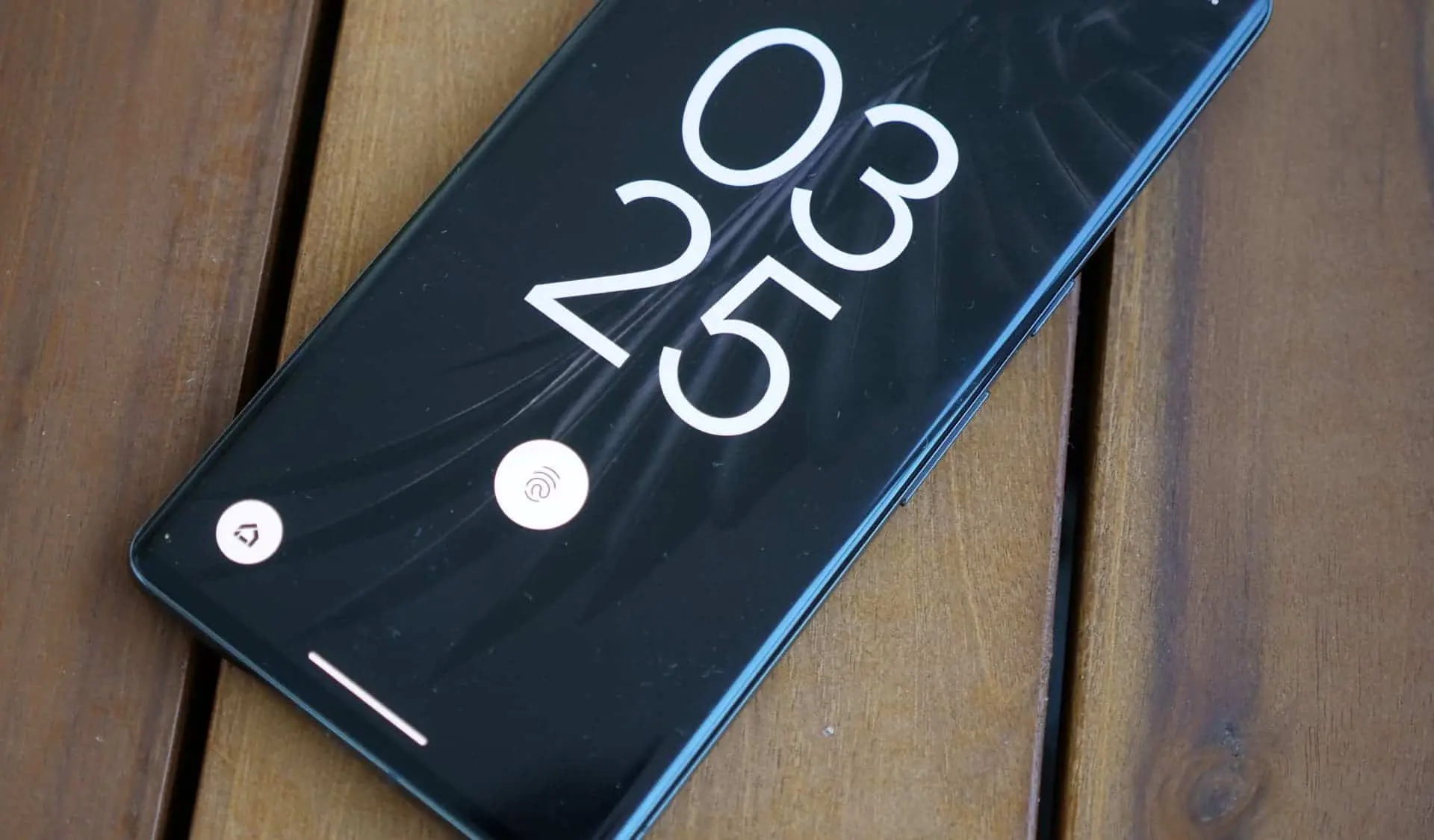 google pixel 7 fingerprint sensor