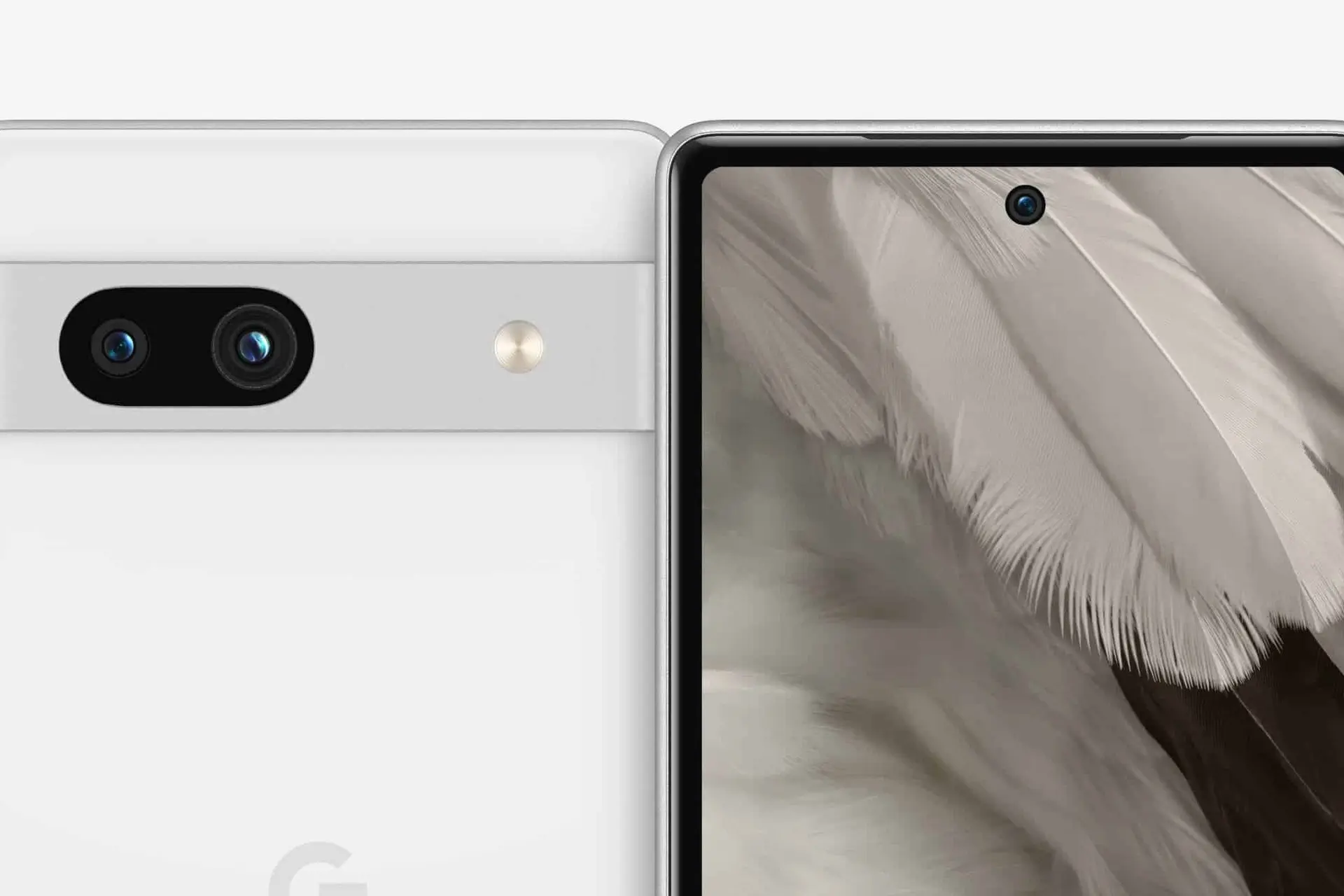 google pixel 7a thick bezels