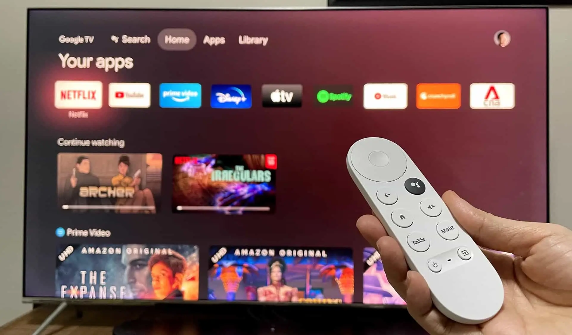 google tv ftr