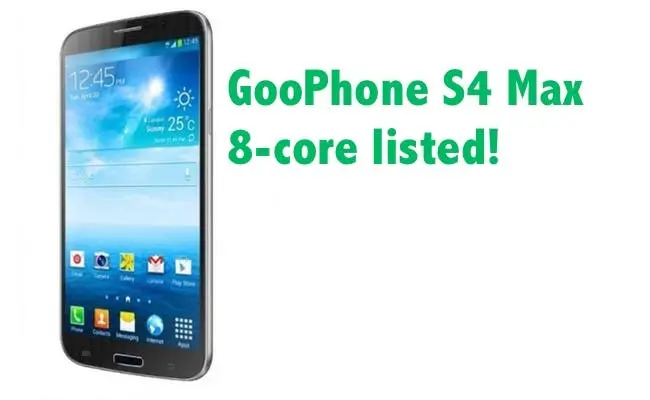 goophone s4 max 8 core