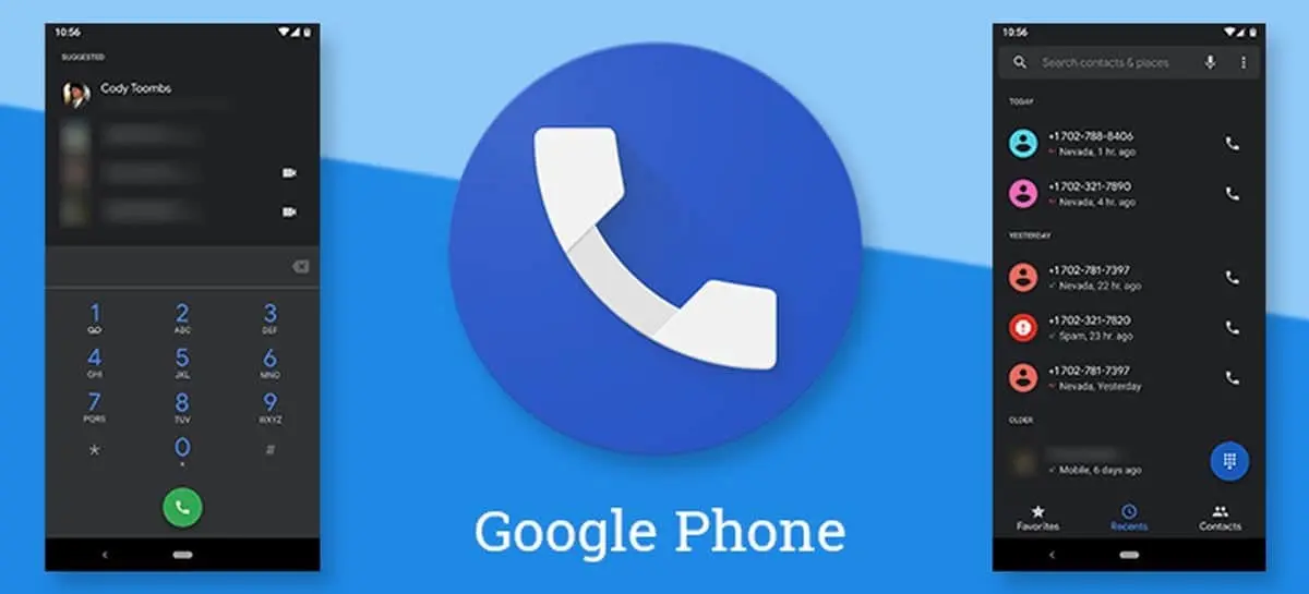 gphone app chamada
