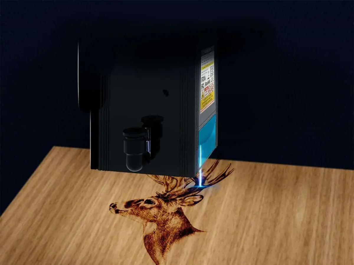 high accuracy laser spot