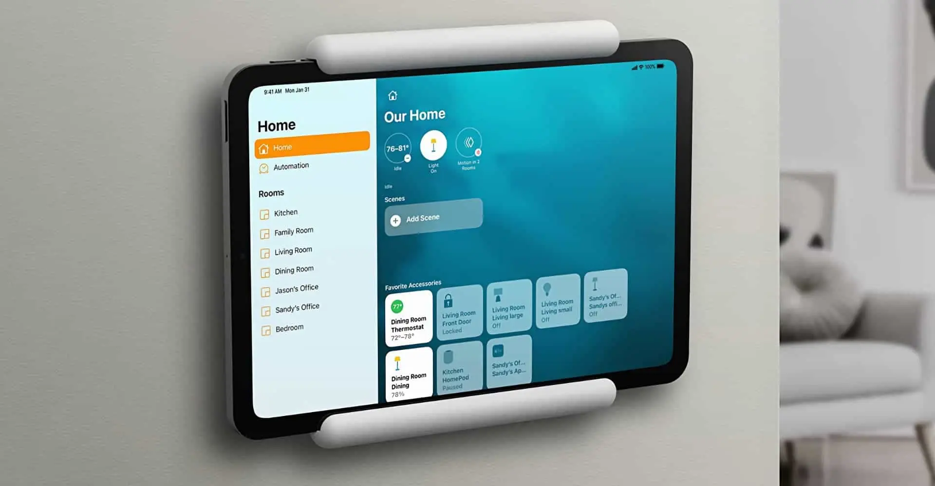 ipad home hubs