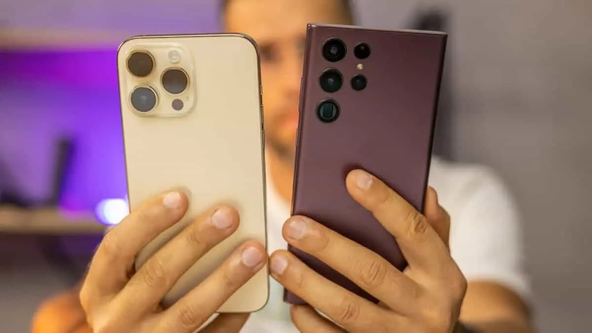 iphone 14 pro max vs samsung galaxy s22 ultra main differences