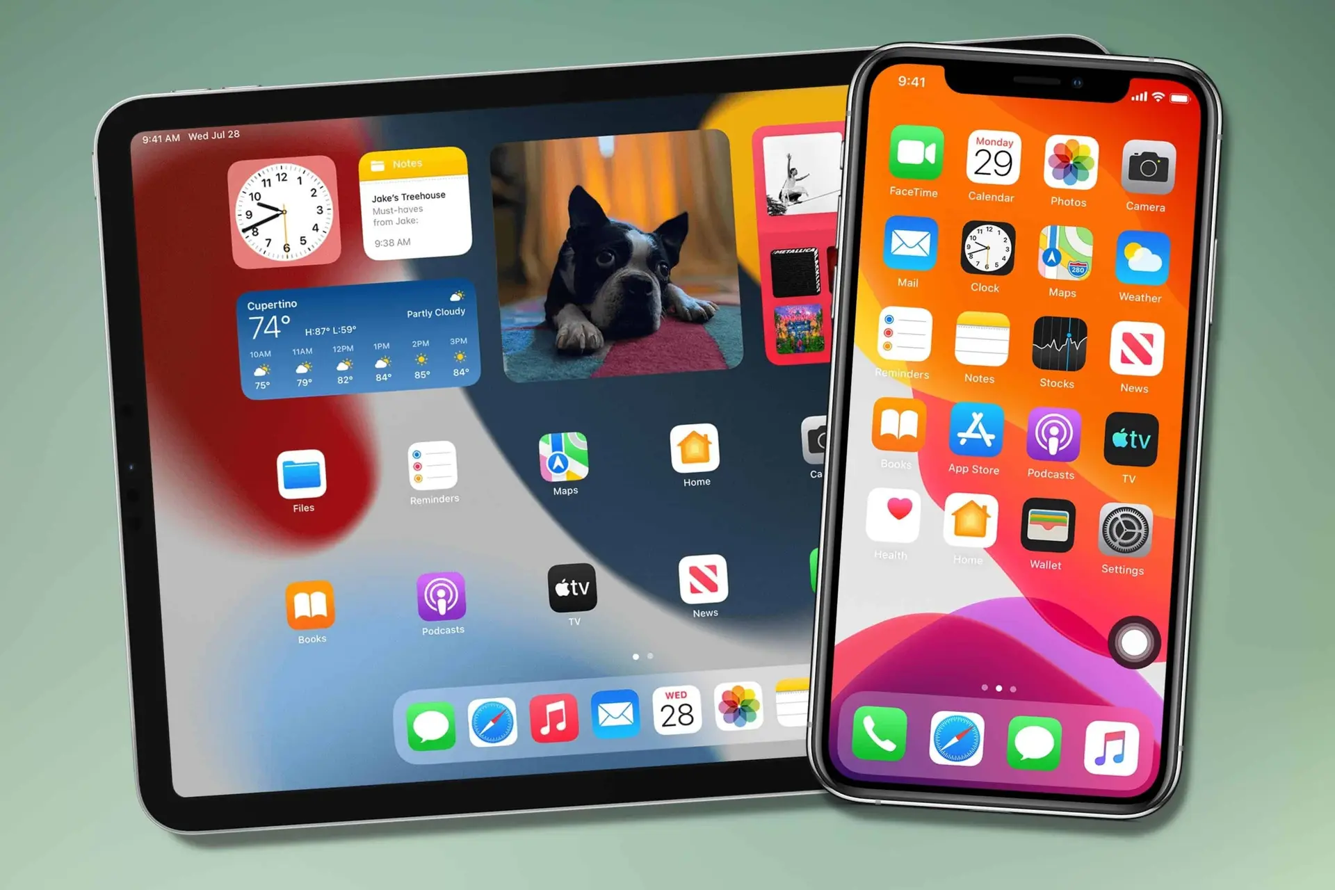 iphone and ipad