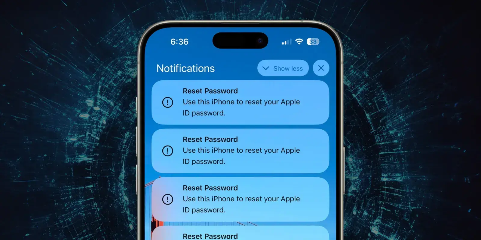 iphone reset ftr