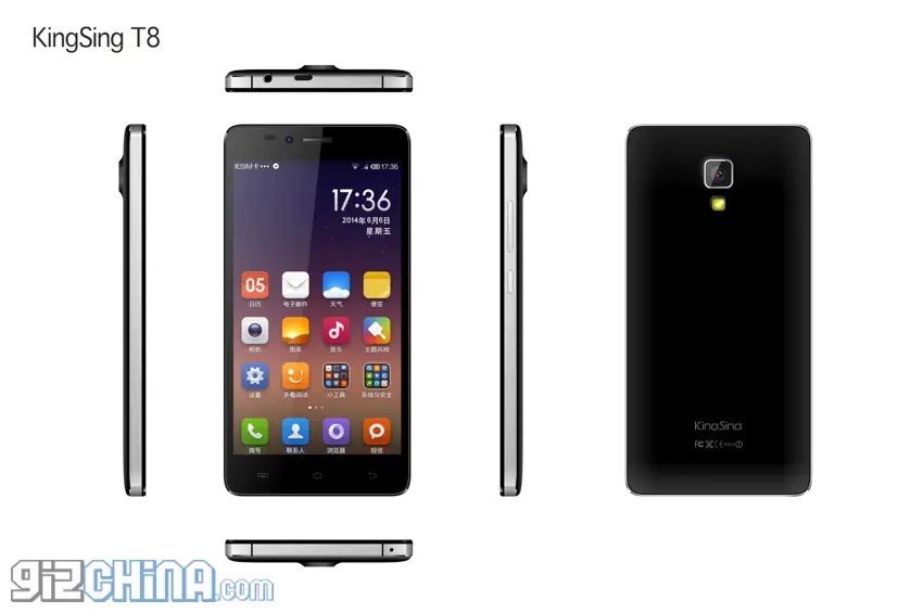 kingsing t8 black