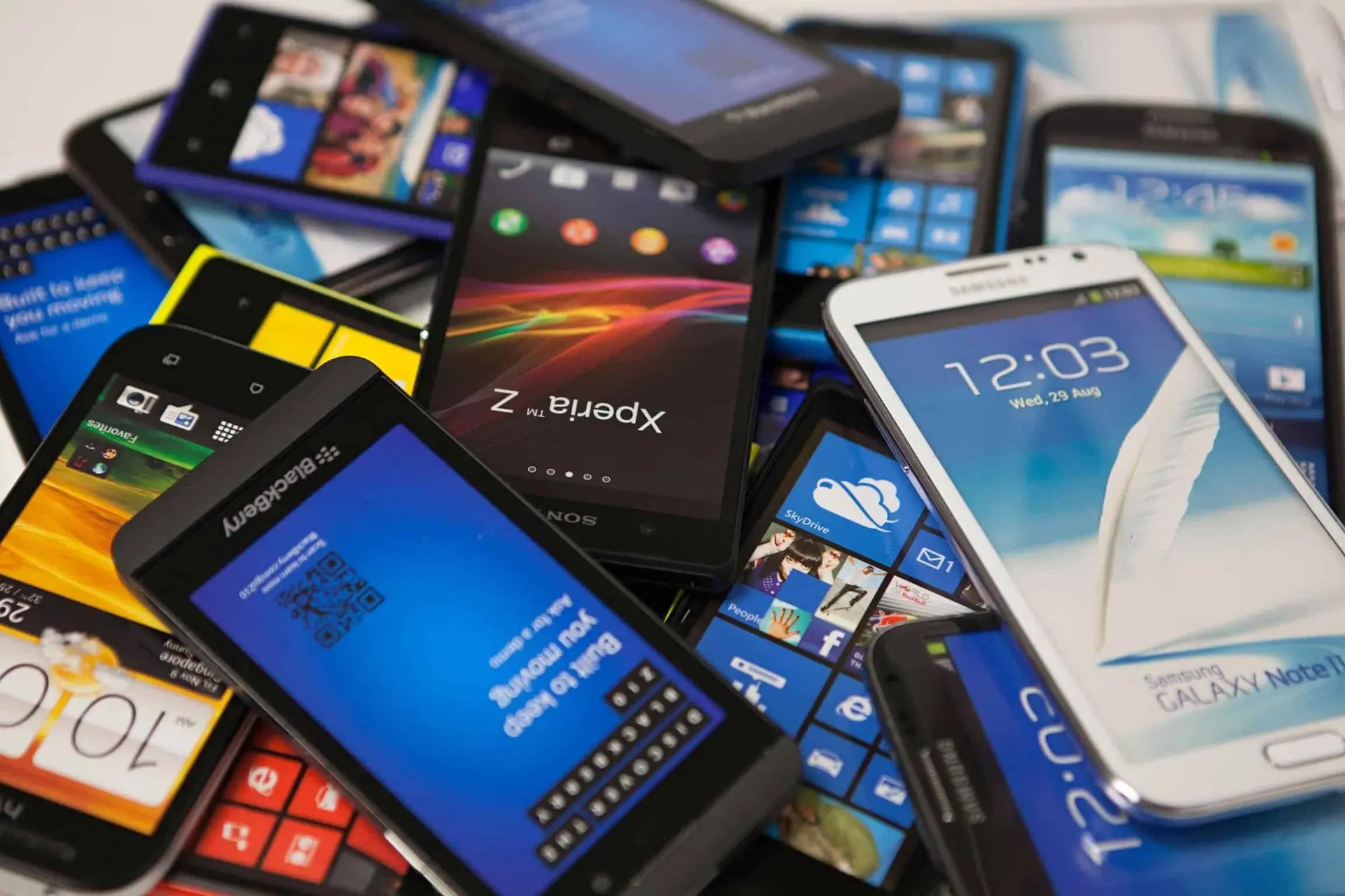 mobile devices old smartphones 1
