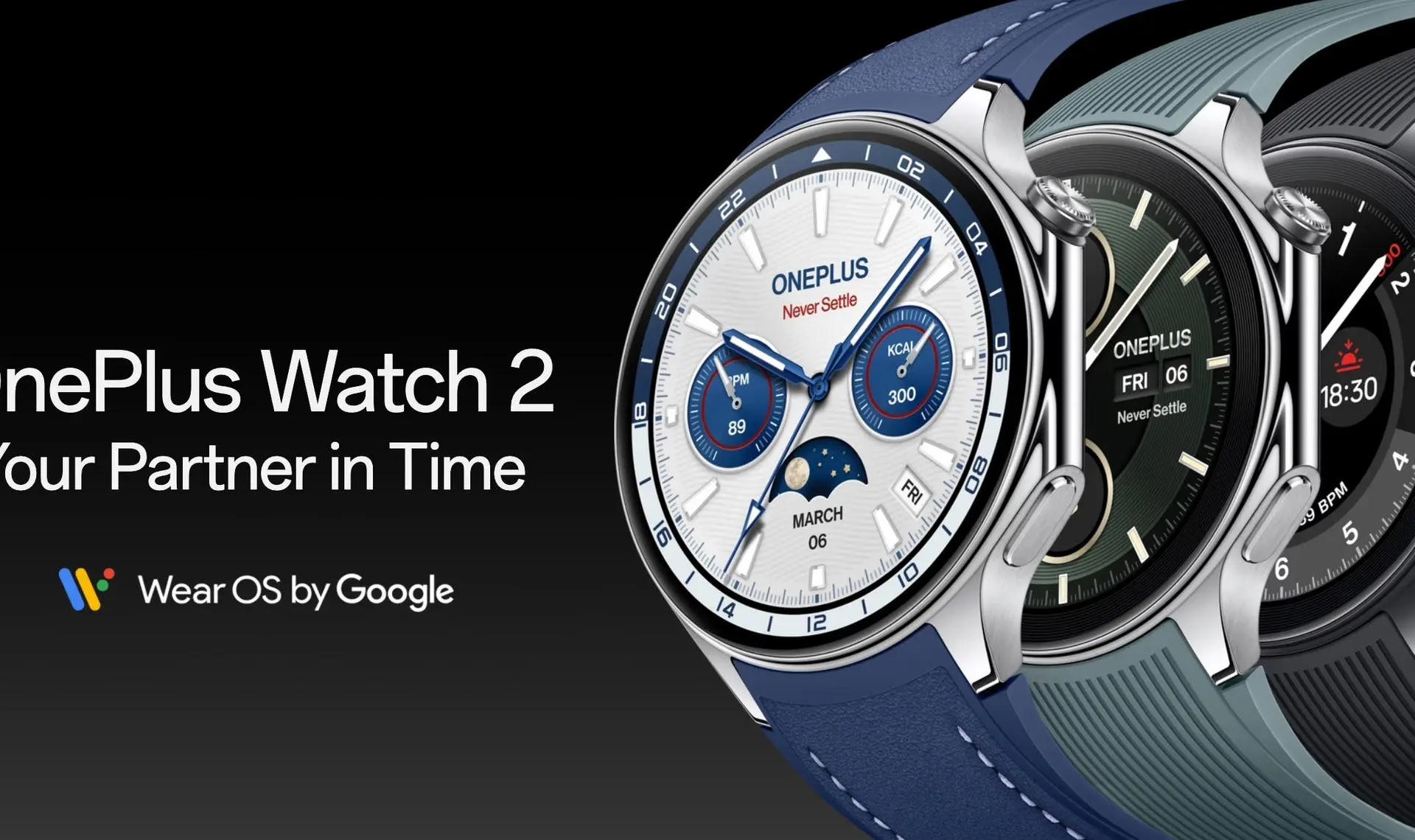 oneplus watch 2 blue wide