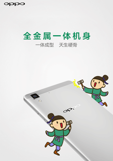 oppo r7 back