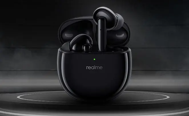 realme buds air pro black render