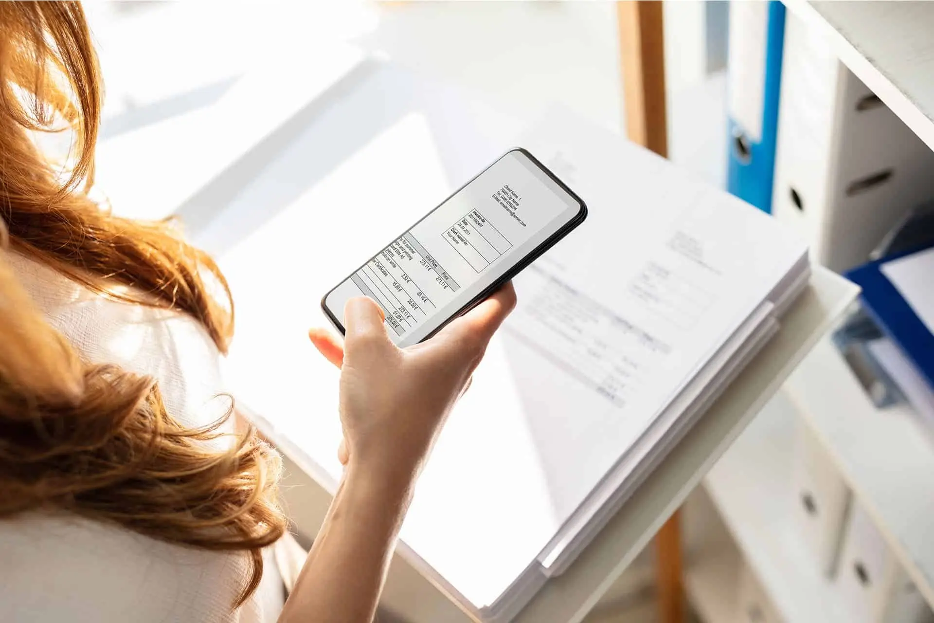 scan documents on huawei
