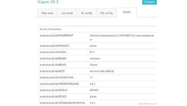 tegra 4 xiaomi mi3