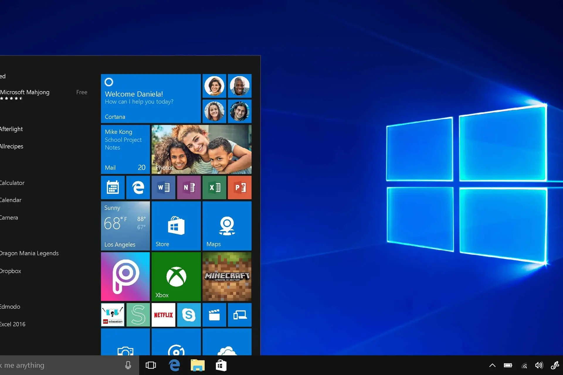 windows features