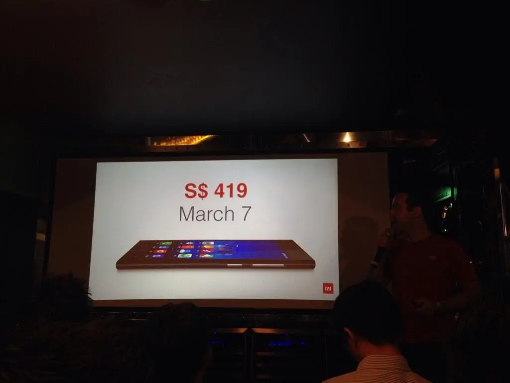 xiaomi mi3 singapore