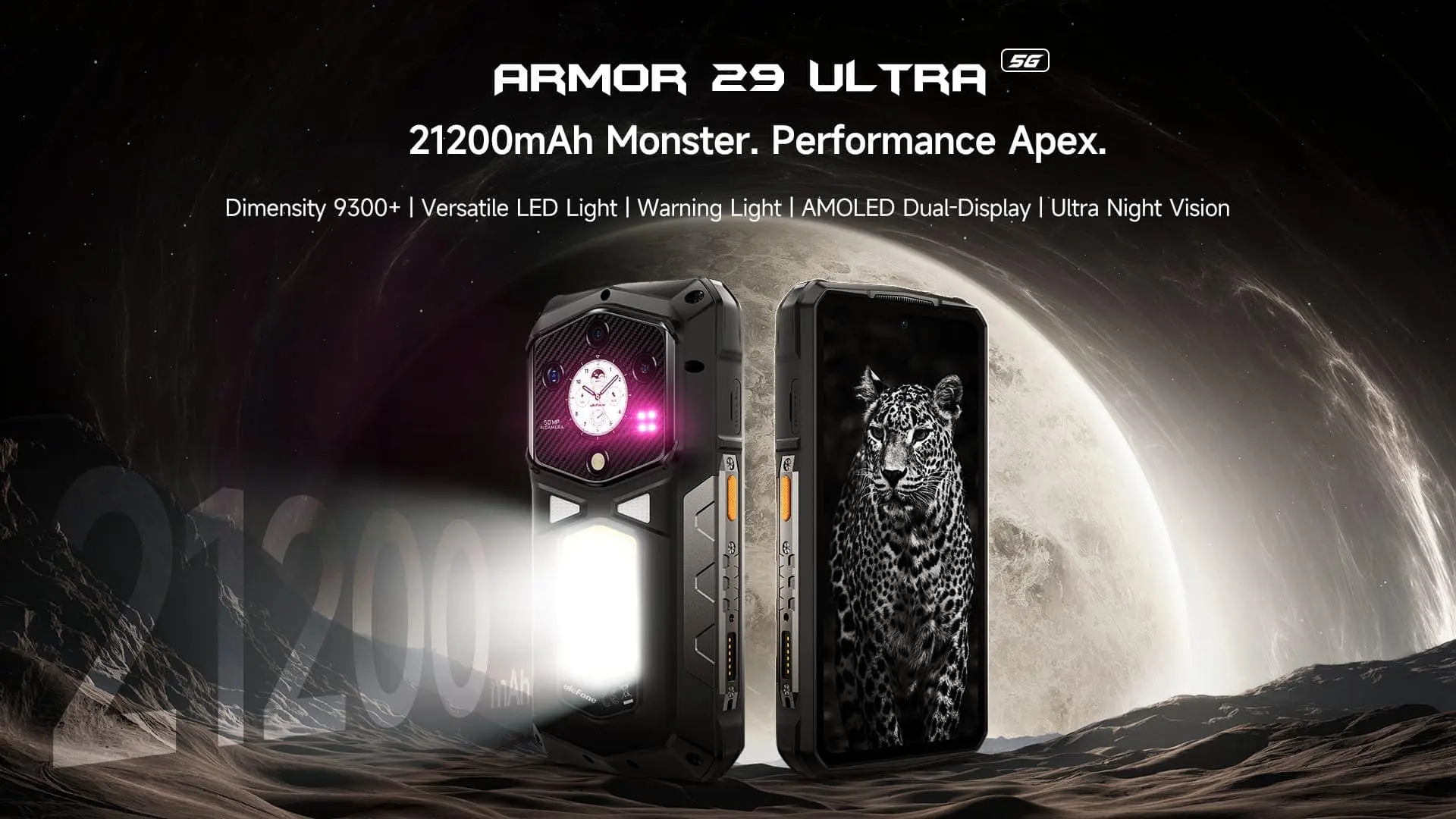 Ulefone Unveils Armor 29 Ultra: Flagship Performance Meets Massive 21,200mAh Battery