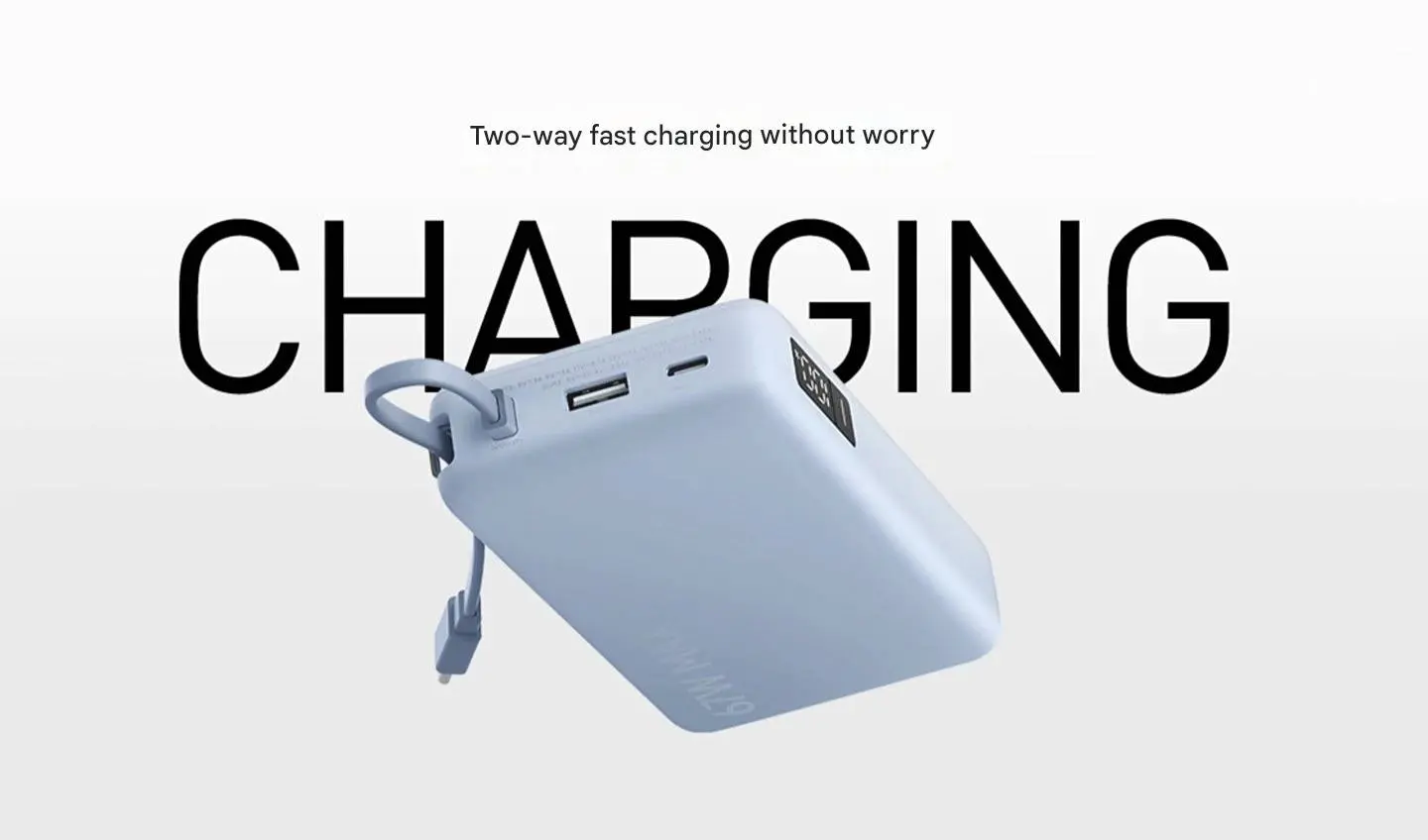 A $25 Power Bank from Xiaomi That Carries Its Own Cable