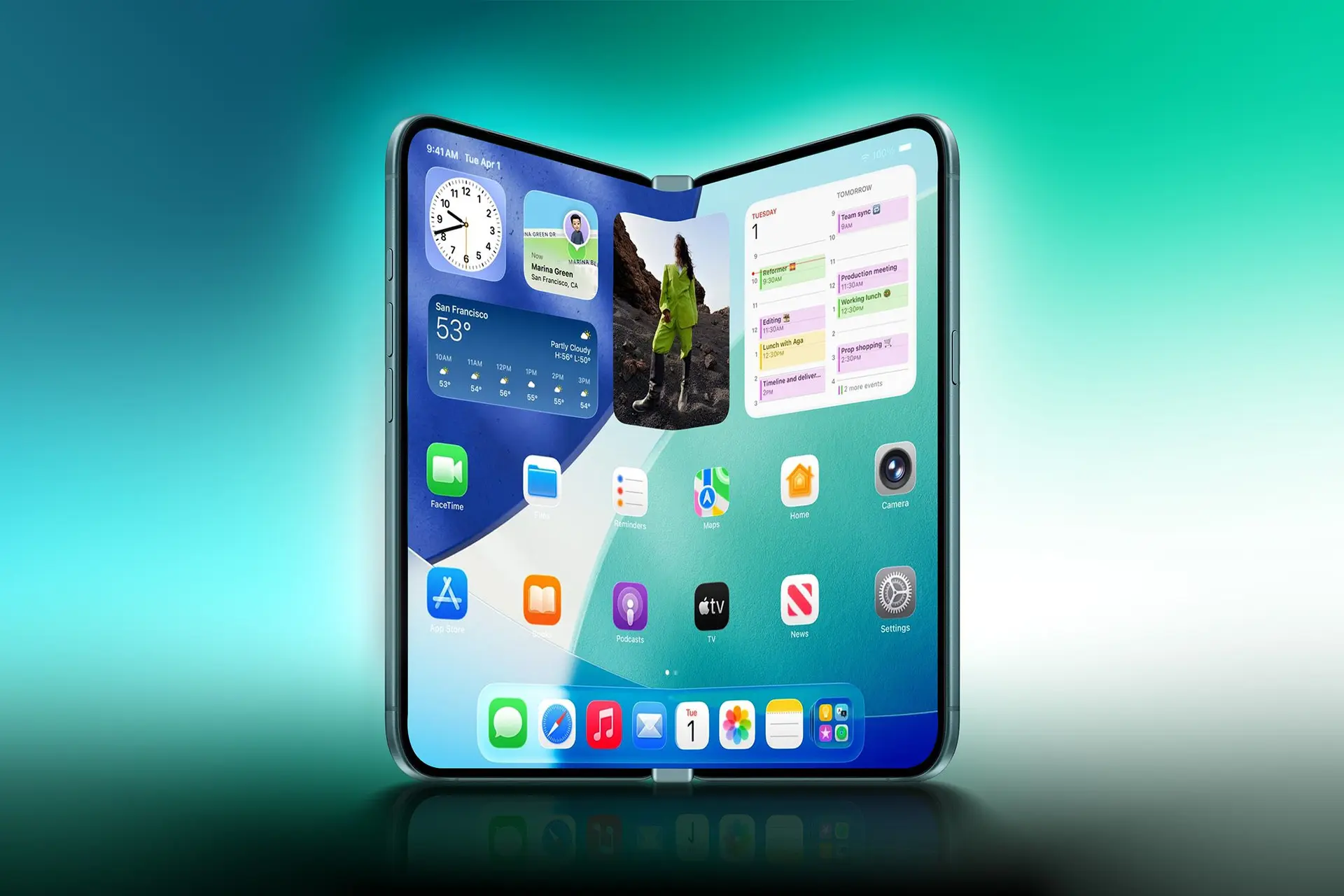 iPhone Fold: More Details Surface; Coming With Side-Mounted Touch ID