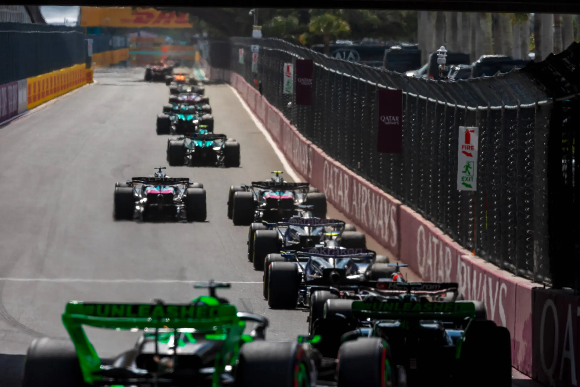 Which drivers will attend the Miami Grand Prix press conferences?