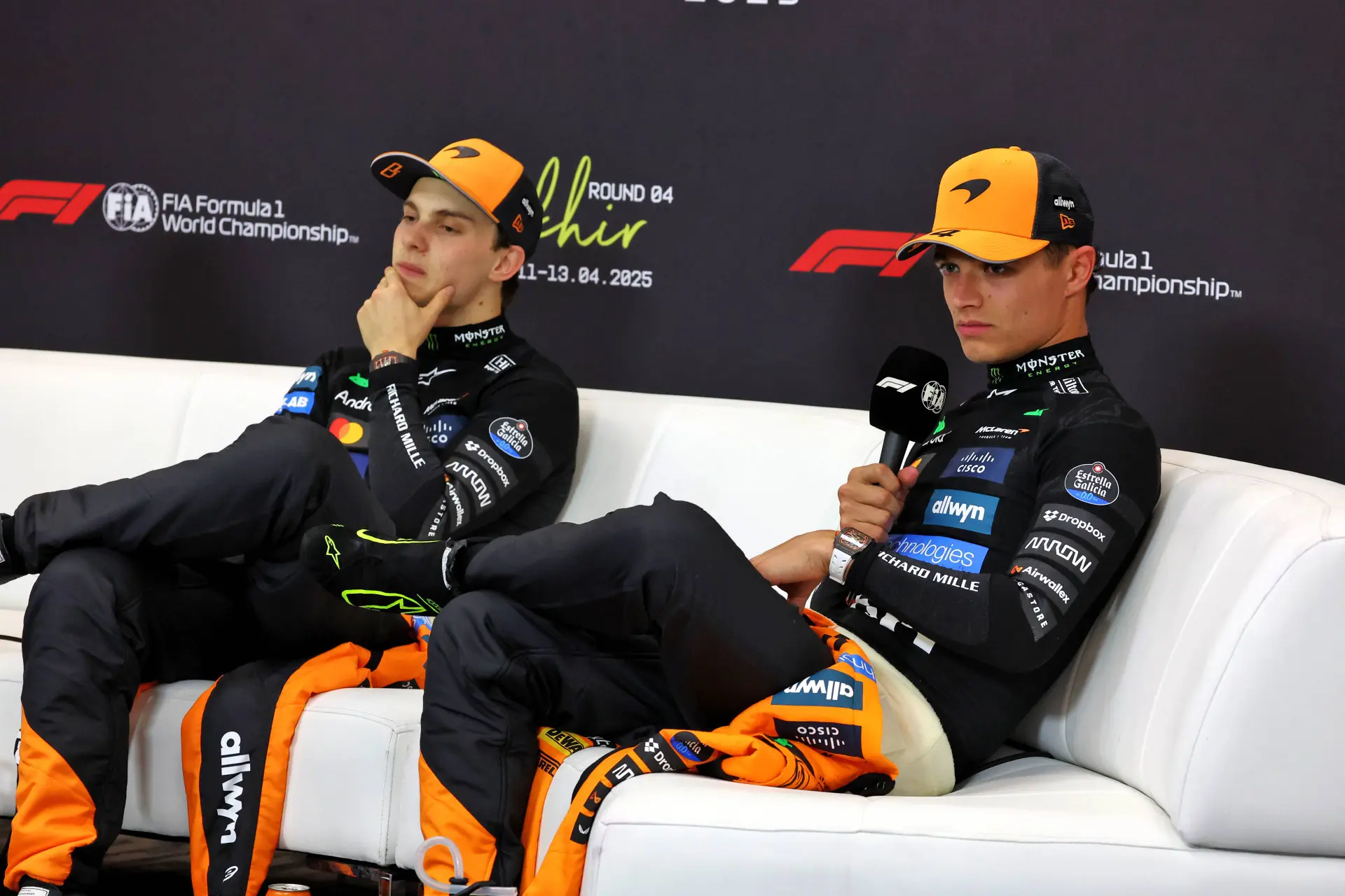 Norris chooses to see glass half full: 'Still leading the championship'