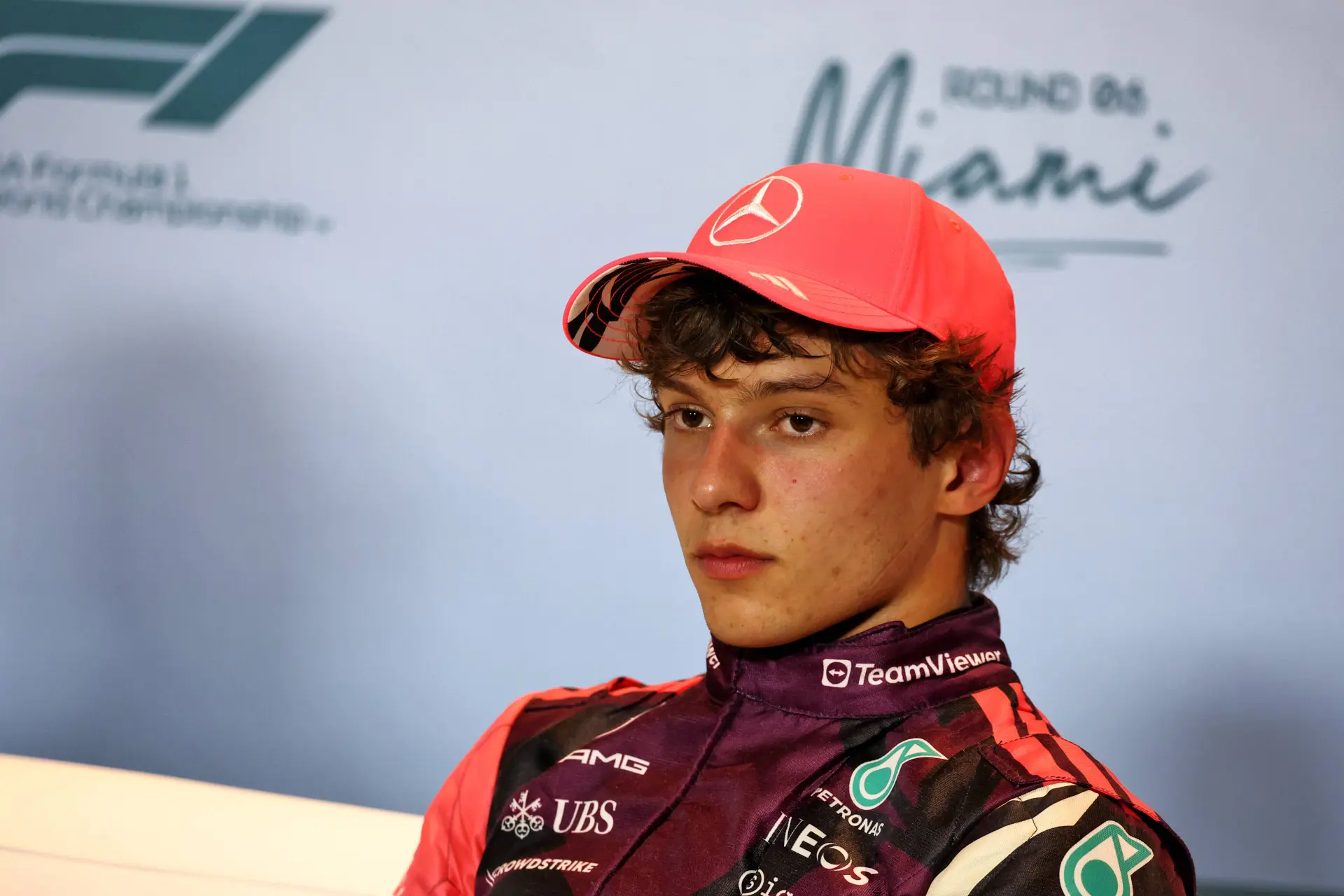Antonelli slips up during Pirelli test at Silverstone: See the exclusive footage here