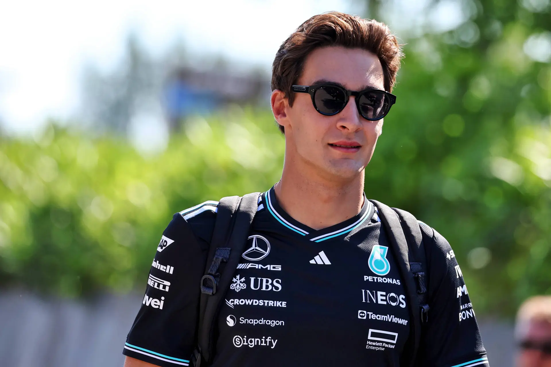Russell reveals Mercedes are working 'bloody hard' to catch McLaren in passionate message