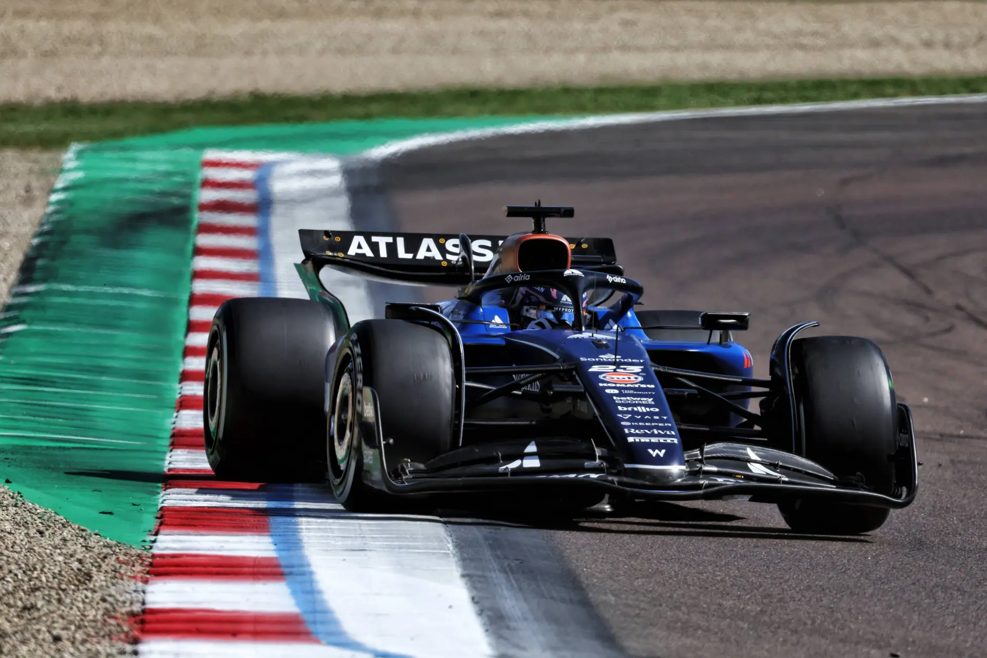 'Not so crazy Leclerc' disrupted Albon's P3 'dream' at strong Imola outing