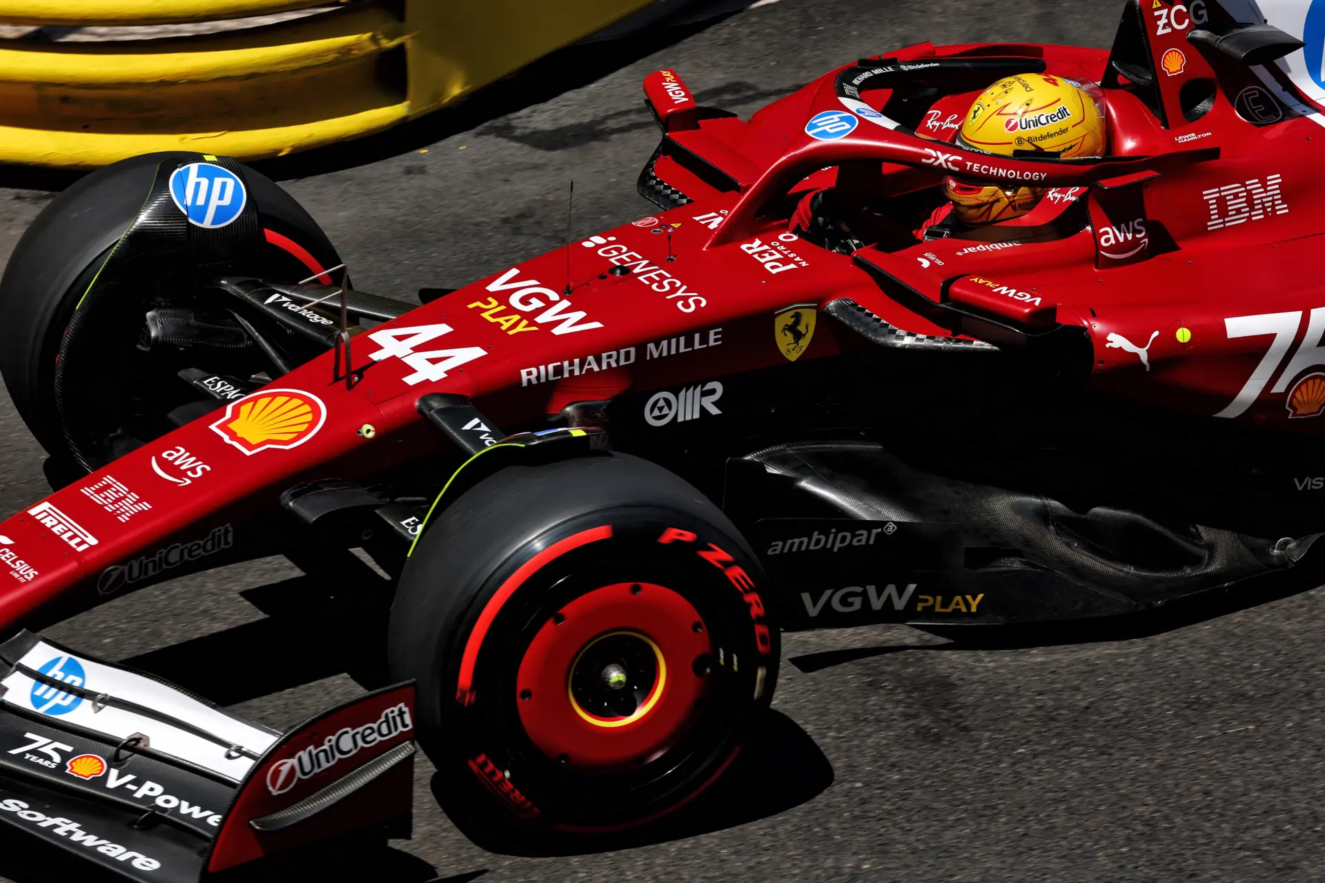 Heartbreak for Hamilton in Monaco as Ferrari driver penalised after Verstappen incident in qualifying