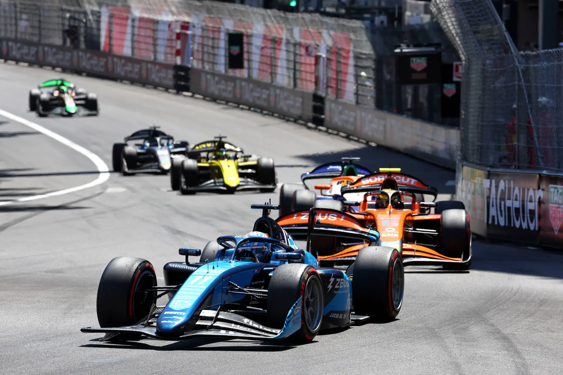 What went down during the F2 Race in Monaco