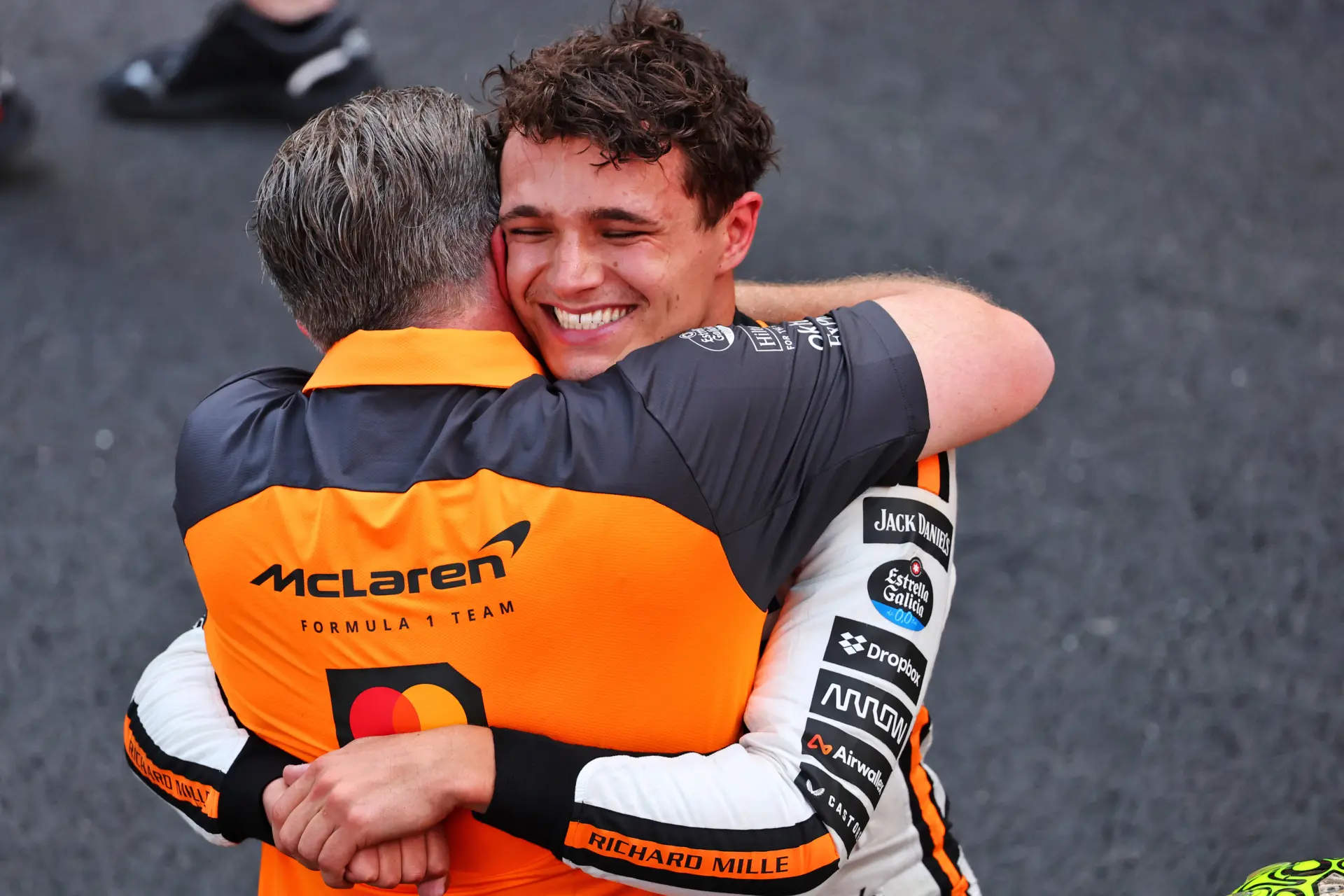 Norris claims 'Monaco Baby' from McLaren's world champion driver after 'dream' victory