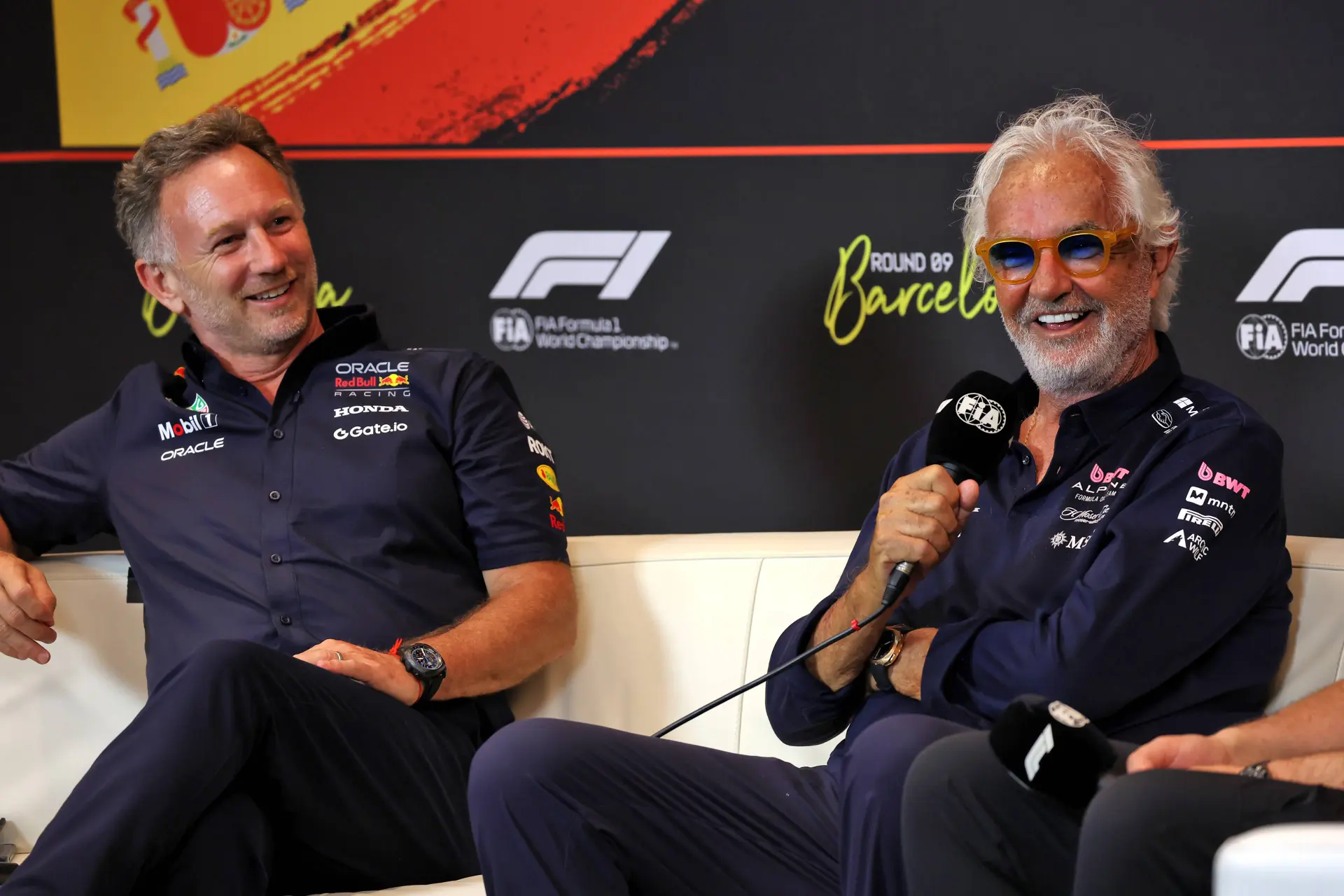 'What are you saying?' Horner jokes and responds to Briatore's vague statement