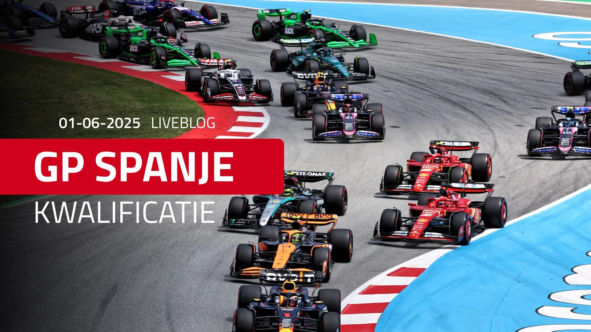 LIVE F1 | Kan Verstappen pole position pakken voor de Grand Prix van Spanje?