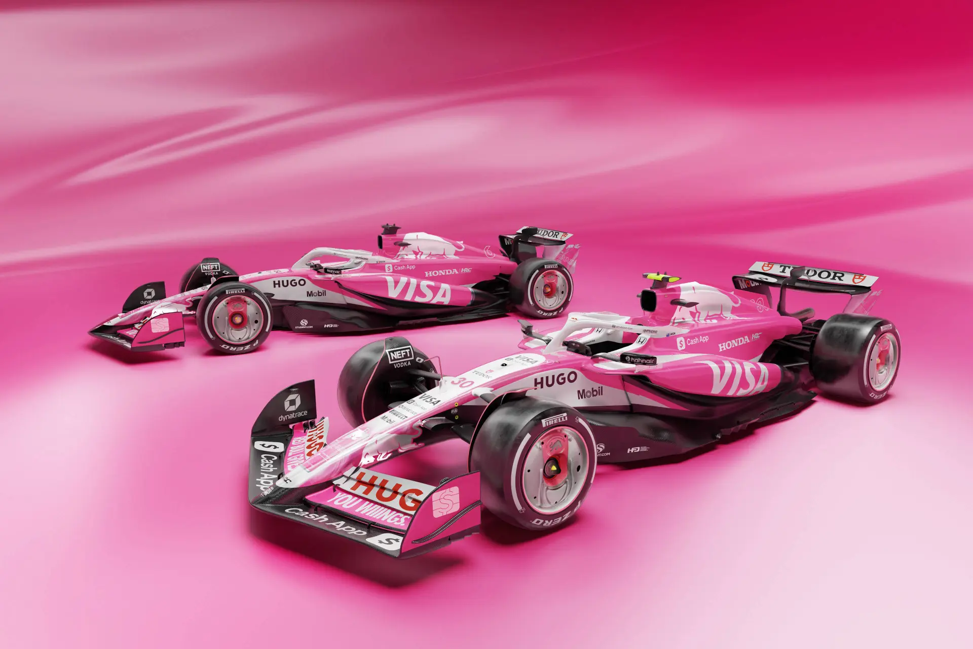 Racing Bulls reveal stunning all-pink Miami Grand Prix livery