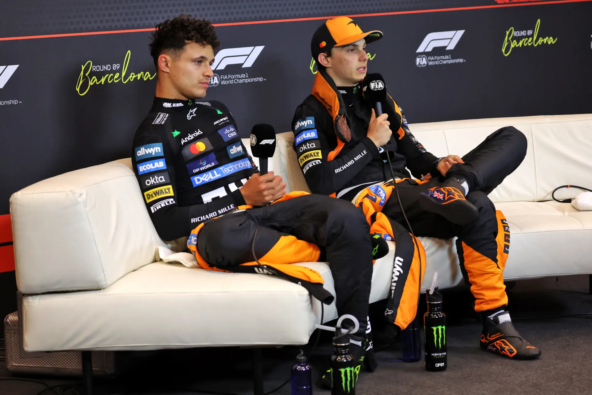McLaren encourage drivers to share their feelings in their quest for the drivers' title