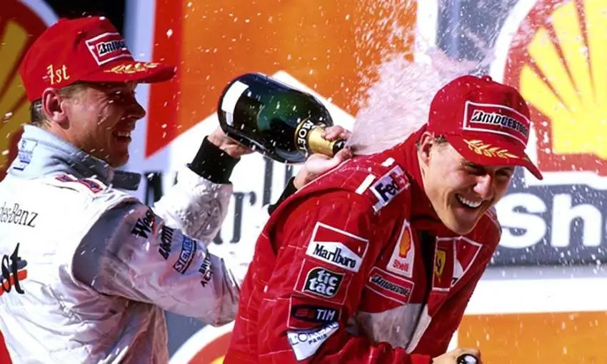 Hakkinen shares interesting behind-the-scenes story about Michael Schumacher's racing attitude