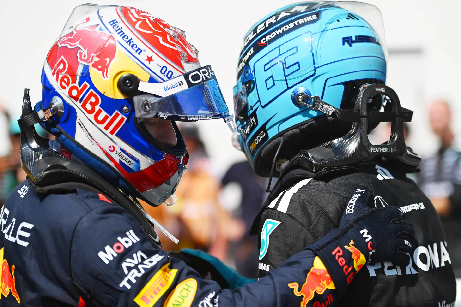 Dient Red Bull een protest in bij de FIA voor 'brake-test' van Russell op Verstappen?