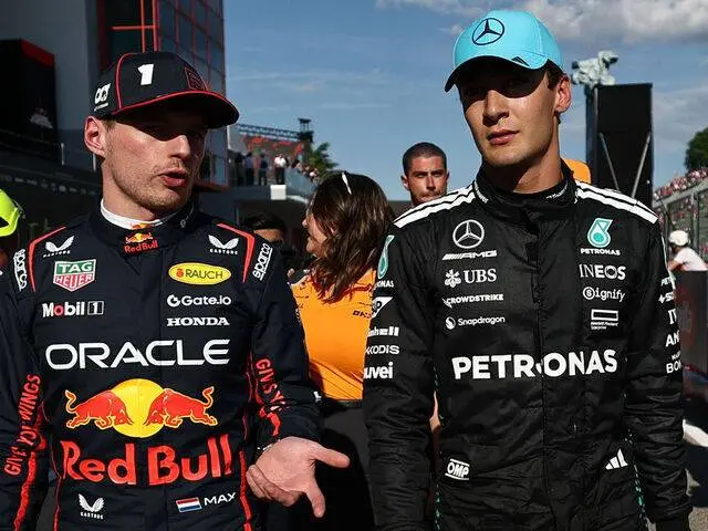 How the internet reacted to the thrilling pole battle between Russell and Verstappen in Canada