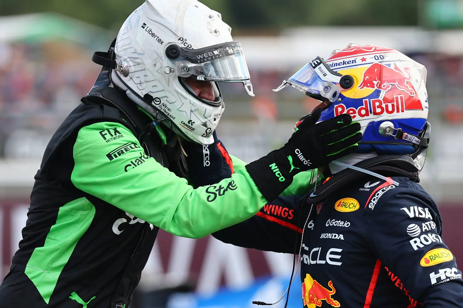Hulkenberg deeply moved by Verstappen's gesture after historic first F1 podium