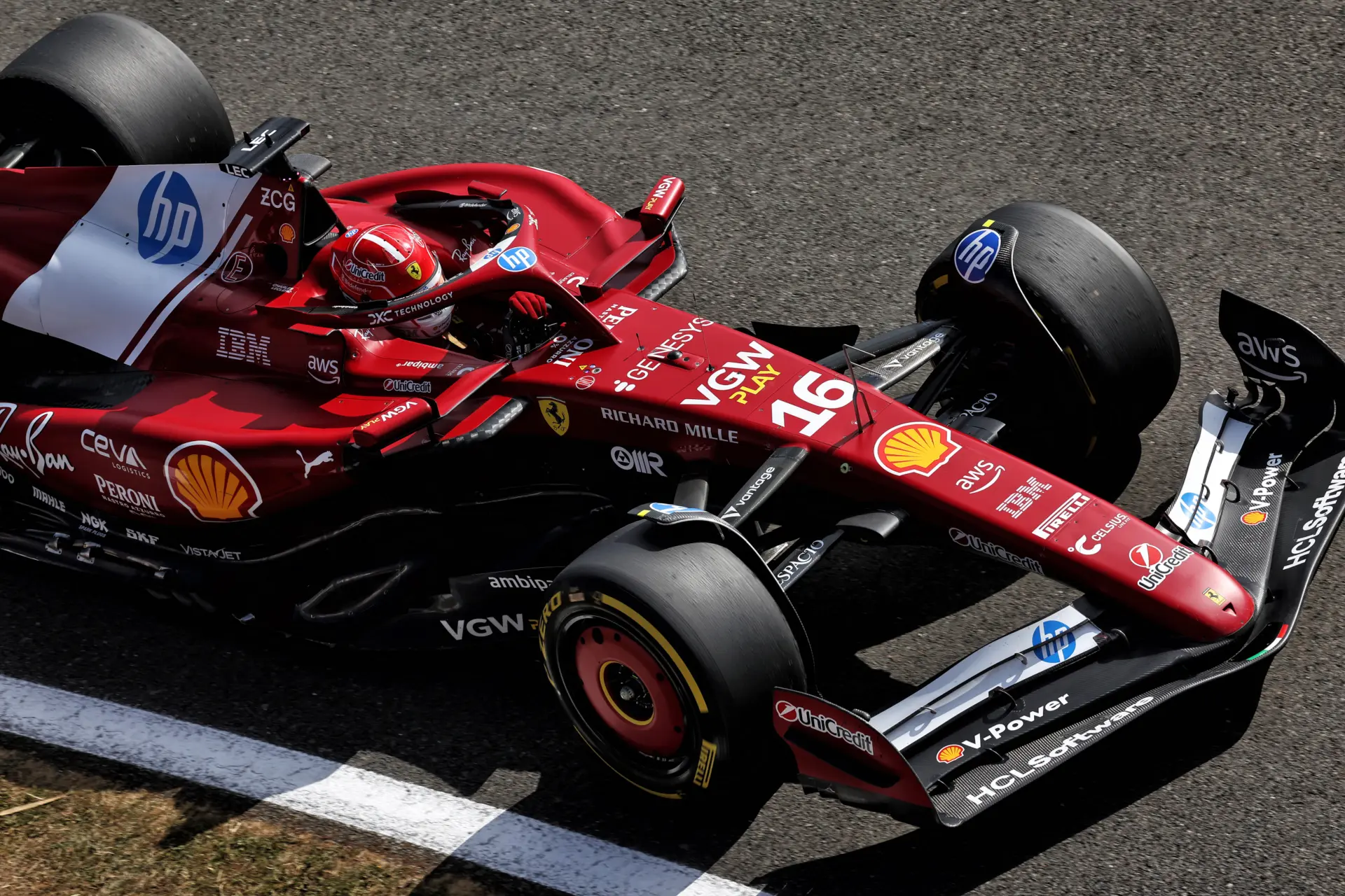 Leclerc completes Ferrari hat-trick in practice sessions, Verstappen bounces back after tough Friday