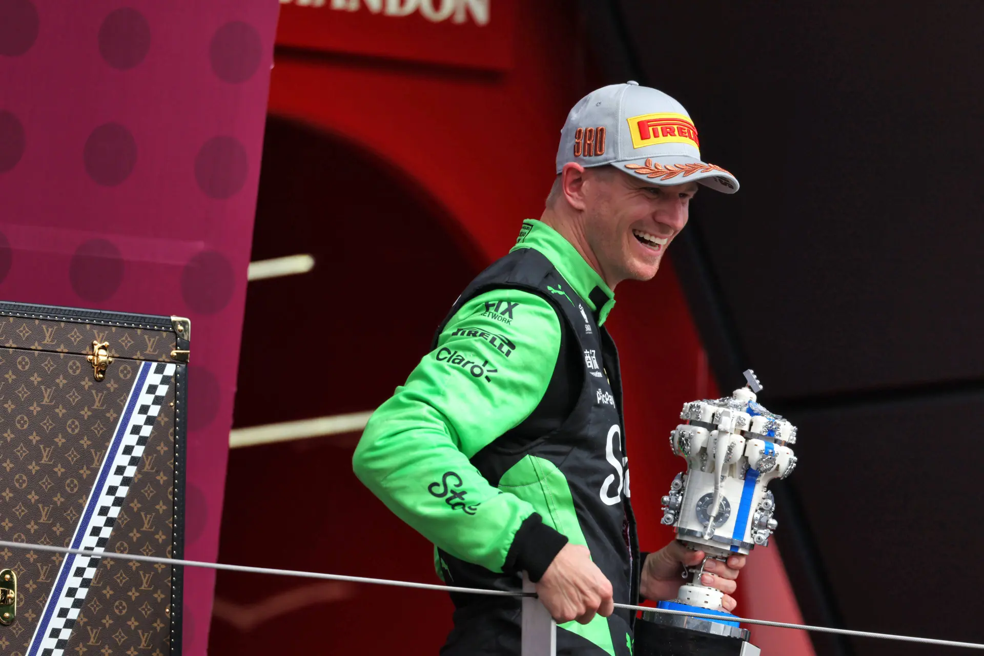 Fans overwhelmingly reward Hulkenberg with special title after first podium finish