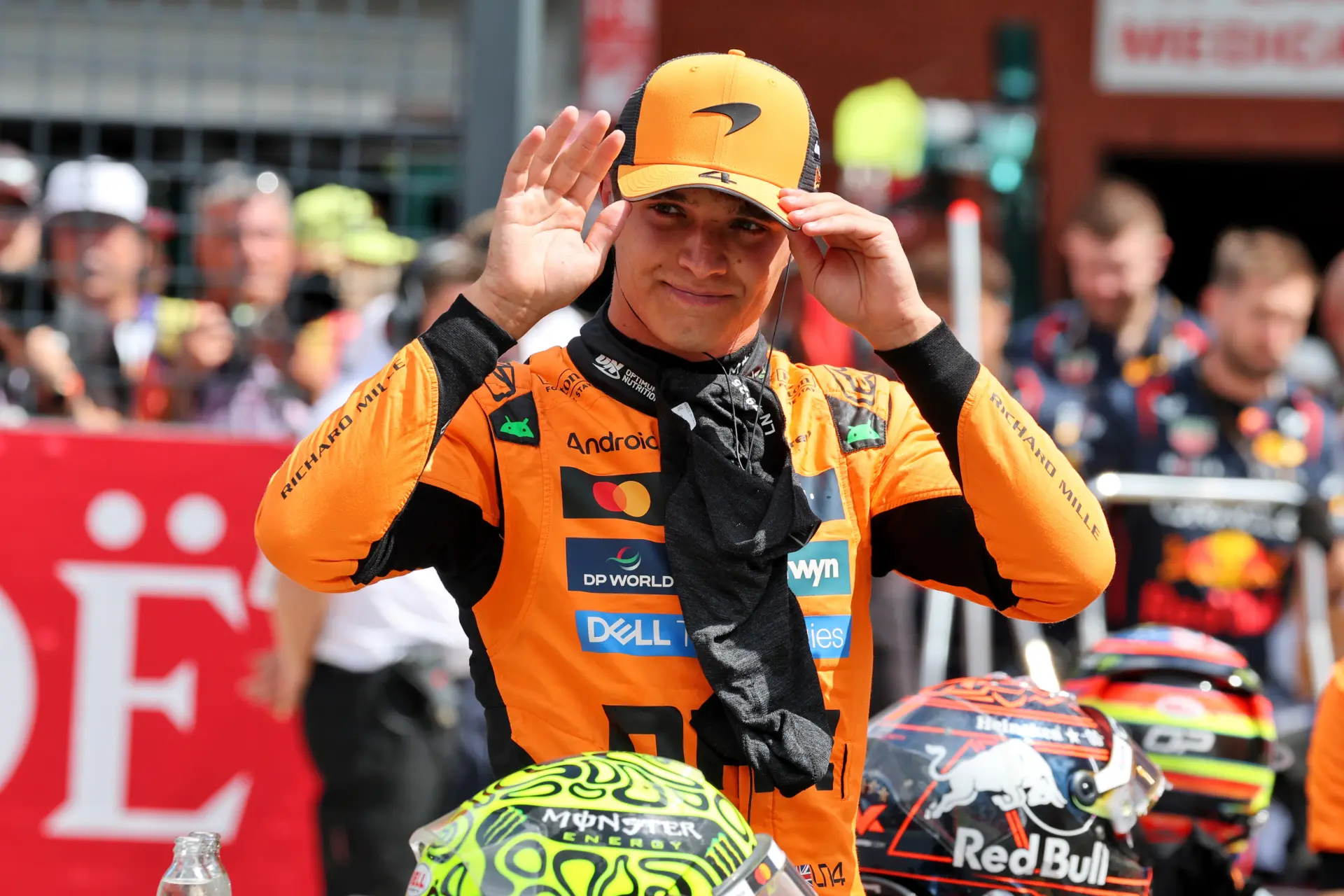 Norris soars over 'amazing' Piastri in titanic battle for pole at Spa