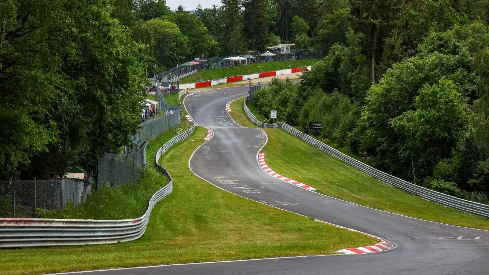 MASSIVE crash occurs at Nurburgring as car burst into flames in a terrifying fireball